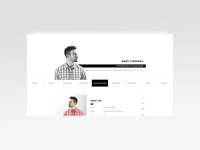 CVitae - Premium Responsive WordPress Resume Intro 6 cv online resume vcard wordpress