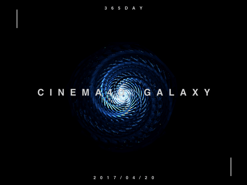 C4D galaxy c4d galaxy gif
