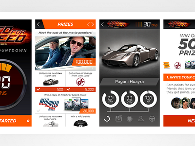 need for speed movie contest app cars concept contest need for speed ui