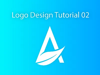 Logo Design Tutorial 02 - Letter A with leaf - Mack Studio creative design hong kong illustrator logo logos mack minimalism photoshop pre made sold tutorial