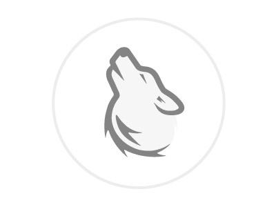 Husky dog logo badge brand dog grey huskies husky husky dog illustration logo vector