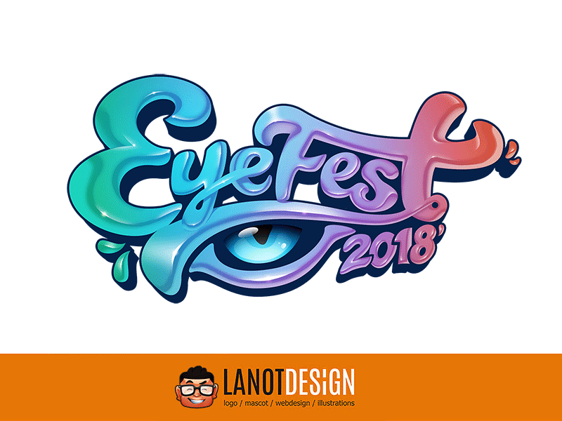 EyeFest 2018 logo logo design logo designer