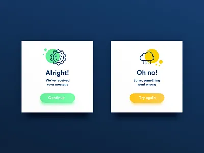 Daily UI Challenge #011 — Flash Message 011 challenge daily dailyui flash message ui