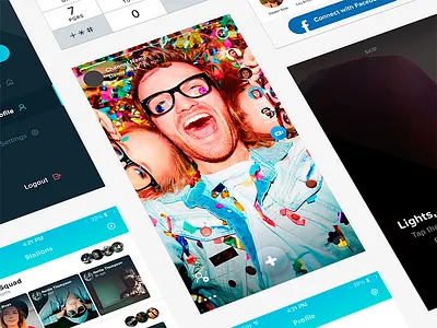 UI - UX APP Video concept design dribbble best shot interaction new app presentation screen ui ux video video app wireframe