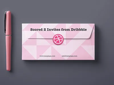 Scored 2 invitations from Dribbble debut dribbble invitation invite
