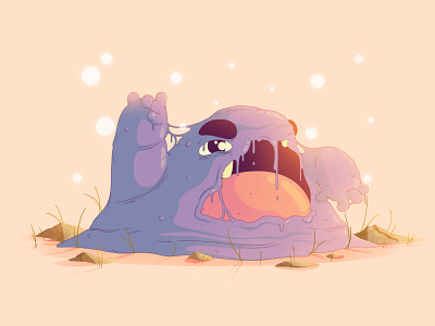 Muk | #89 89 artwork gaming illustration monster muk nintendo pocket pokemon