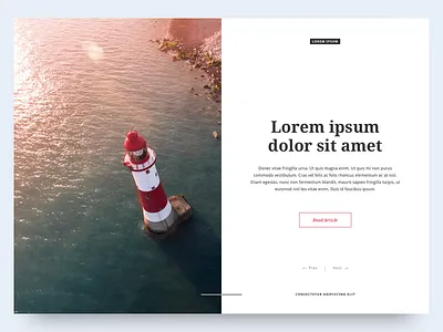 Article Intro article article preview editorial exploration layout magazine preview split split layout