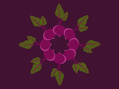 Vegetable Medley [5] color colorful colors digital flower food graphic graphic design illustration kitchen print vector