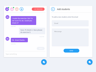 Chat Design design sketch ui