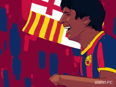 El Clasico Goals - Six of the Best animation barcelona clasico el espn madrid messi real