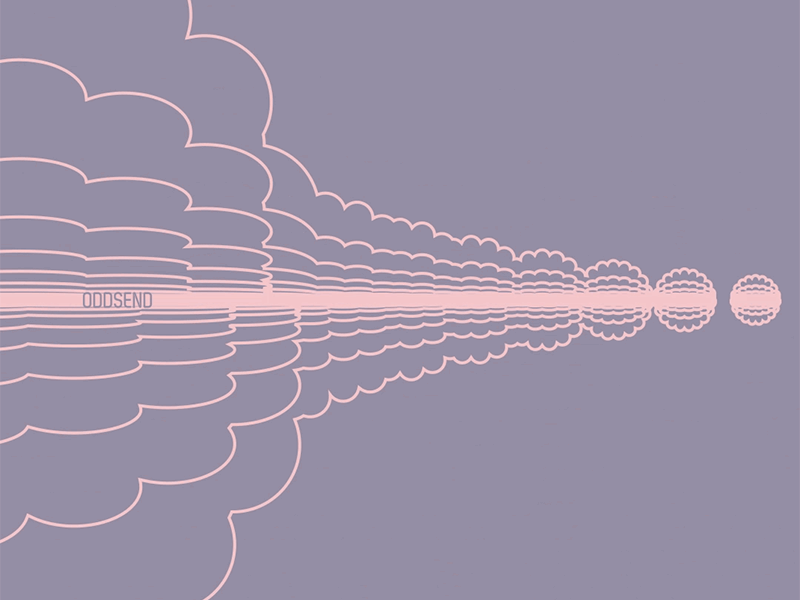 Oddsend "i beeleeve in u" gif 2 art design geometric graphic line mograph motion music octagon oddsend synthwave