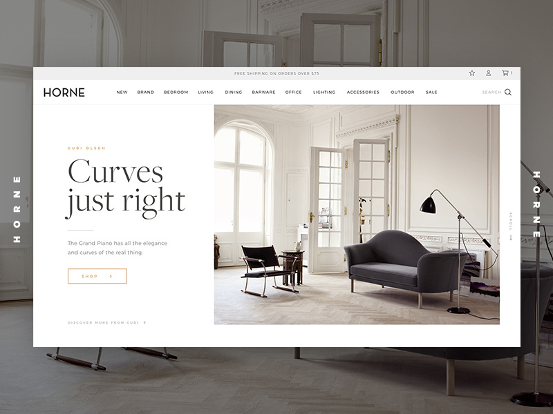 Example of Horne Home Banner WIP