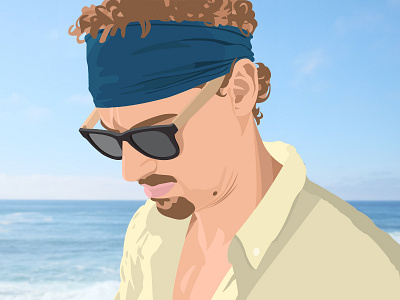 stay classy san diego art boy california illustration illustrator portrait vector