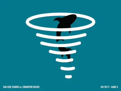 San Jose Sharks: April 18, 2017 data hockey sports visualization