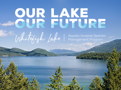 Our Lake Our Future aquatic invasive species lake logo