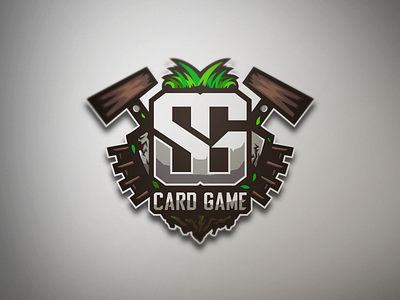 SG Card Game emblem esports game gaming logo plant sports strong team tournament wood