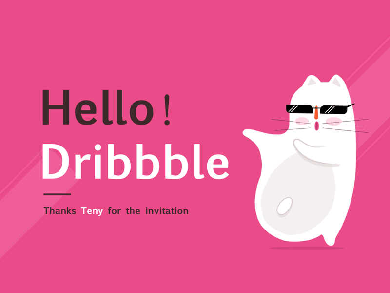 Hello Dribbble!