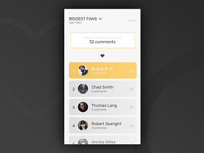 Daily UI #019 019 dailyui leaderboard ui