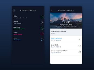 TheBesty App chile download latam offline offline first ui ux