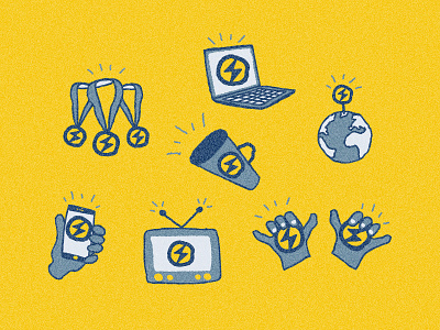 Recap Icons icons illustration