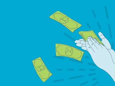 Hands - the sequel hands line making it rain money rain