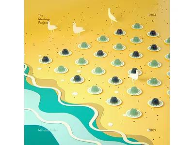 2104 cinema4d design everyday experimental graphic design illustration jellyfish poster print the stealing project