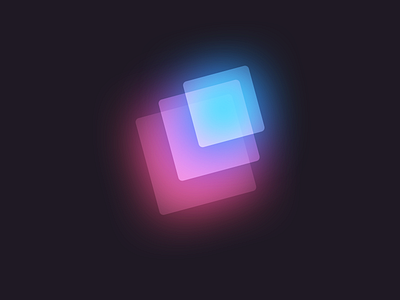 Happy friday! gradients illustration lights shadows squares