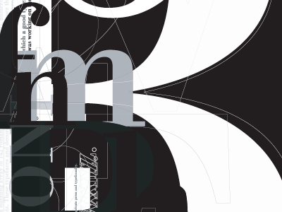 Bodoni poster typography