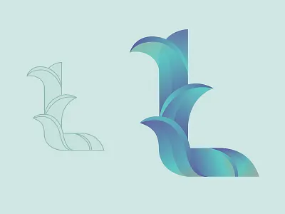 L design handmadefont icon logo logotype typeface typography