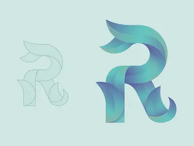 R design handmadefont icon logo logotype typeface typography