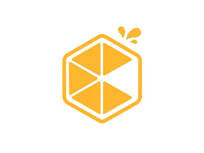 CitrusBox Logo citrus logo marketing orange pulp