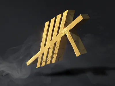 5k 1 3d design graphic design illustration logo
