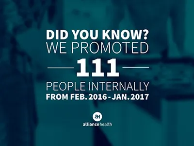 Internal Promotion blue business design illustration internal promotion typography