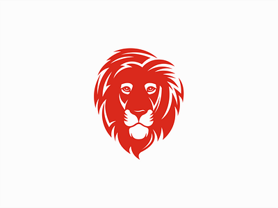 Lion animal animals identity king lion logo mark