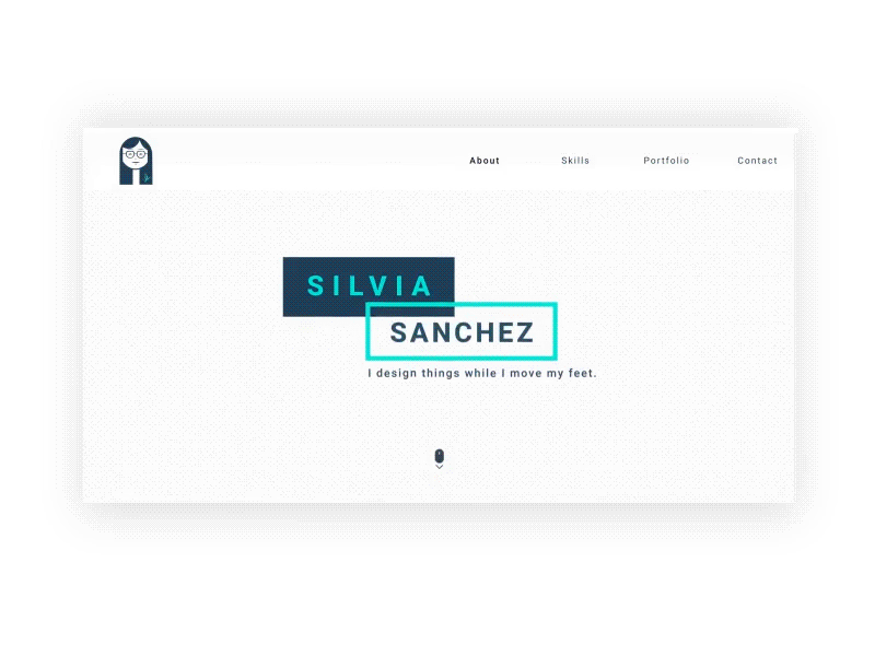 New look to my website portfolio responsive ui website