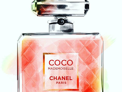 18096259 818366374978305 4625052484933517312 N chanel drawing painting perfume product sketch