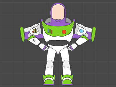 Buzz Lightyear animation buzz character design designer digital lightyear pixar print san francisco toy story wip