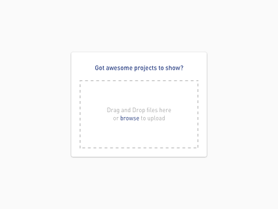 UI#19 Upload Area challenge drag and drop elements image material modular upload area upload box web design