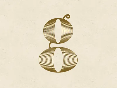 'G' letter typehue typography