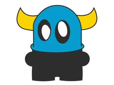 asteroache art artoyz flat goldorak illustration logo monster toy webdesign