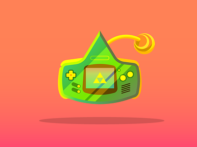 Tingle Tuner (70/365) adventure game gameboy hero legend of zelda nintendo tingle tingle tuner video game art video games weapon windwaker