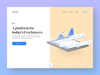 Daily Ui 3 app branding clean color contrast design flat illustration landing page ui ux web