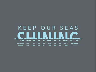 Earth Day Typography conservation earth day ocean seas type typography water