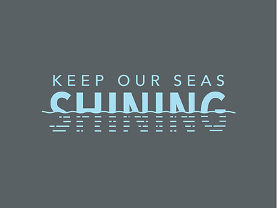 Earth Day Typography conservation earth day ocean seas type typography water