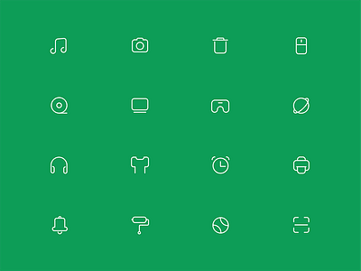 Simple icons