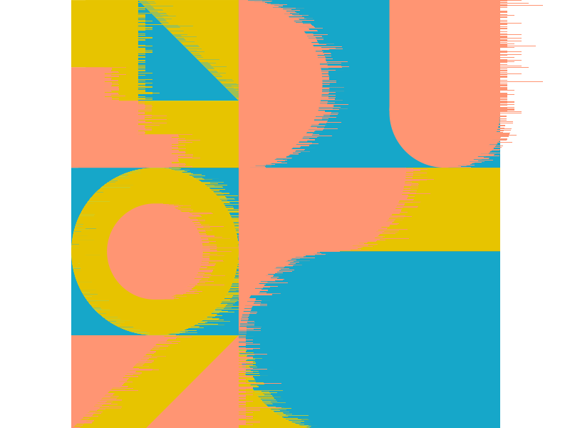 windy ptII design experimental gif illustration shapes