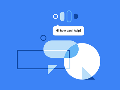 Hi, how can I help? google illustration material material design shapes