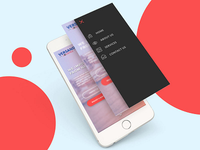 Mobile UI #1 colorful design flat modern simple ui ux web