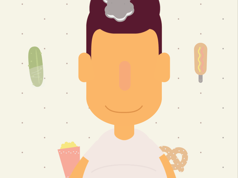 Attraction 5: Food Carts ae animation corndog disney disneyanimatedadventures disneyland eat food gif ice cream pickle pretzel