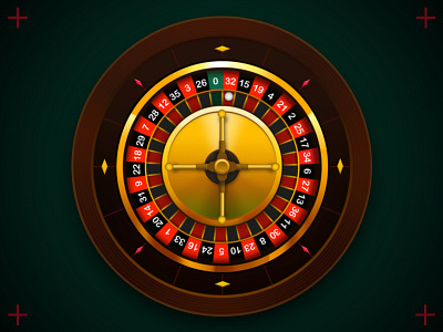 Roulette Mobile Game gaming illustration mobile games roulette ui ux